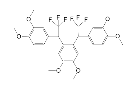 1,2-bis[2',2',2'-Trifluoro-1'-93",4'-dimethoxyphenyl0ethyl]-4,5-dimethoxybenzene