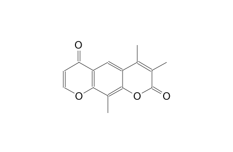 3,4,10-trimethylpyrano[3,2-g]chromene-2,6-dione