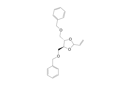(4R,5R)-4,5-BIS-(BENZYLOXYMETHYL)-2-ETHENYL-1,3-DIOXOLANE