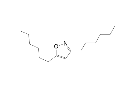 3,5-Dihexylisoxazole
