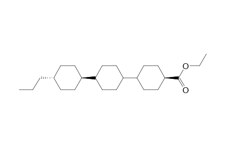 ethyl 4-[4-(4-propylcyclohexyl)cyclohexyl]cyclohexane-1-carboxylate