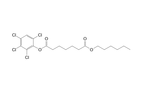 Pimelic acid, 2,3,4,6-tetrachlorophenyl hexyl ester