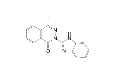 1(2H)-phthalazinone, 2-(1H-benzimidazol-2-yl)-4-methyl-
