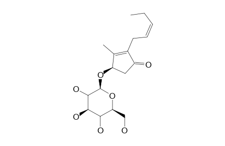 2-(2Z-N-PENTENYL)-3-METHYL-4-BETA-O-(BETA-D-GLUCOPYRANOSYL)-CYCLOPENT-2-EN-1-ONE