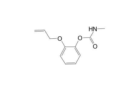 Phenol, 2-(2-propenyloxy)-, methylcarbamate