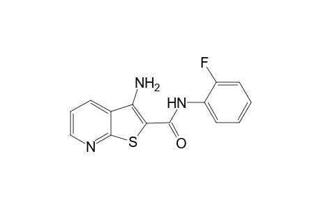 3-Amino-N-(2-fluorophenyl)thieno[2,3-b]pyridine-2-carboxamide