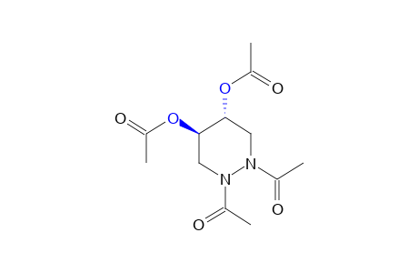 4,5-PYRIDAZINEDIOL, 1,2-DIACETYLHEXA- HYDRO-, TRANS-, DIACETATE