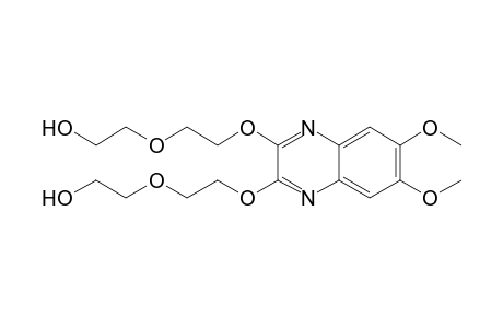 2,3-Bis(6-hydroxy-1,4-dioxahexyl)-6,7-dimethoxyquinoxaline