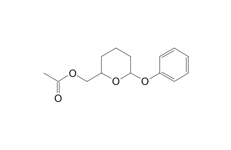 2-(Acetoxymethyl)-6-phenoxytetrahydropyran