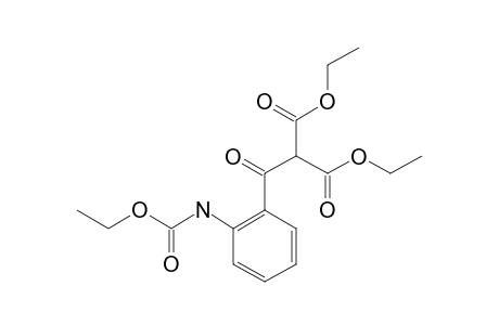 DIETHYL-2-(2-ETHOXYCARBONYLAMINOBENZOYL)-MALONATE;KETO-FORM