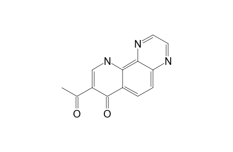 7,10-DIHYDRO-8-ACETYL-7-OXOPYRIDO-[2,3-F]-QUINOXALINE
