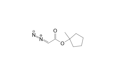 1-Methylcyclopentyl diazoacetate