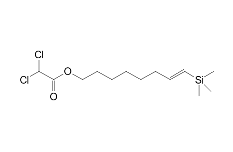 3-(1-(Dichloroacetoxy)oct-1-enyl)trimethylsilane