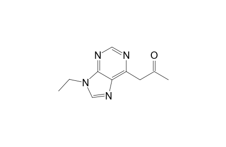 1-(9-Ethyl-6-purinyl)-2-propanone