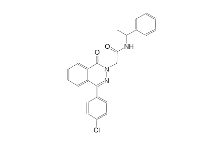 2-(4-(4-chlorophenyl)-1-oxo-2(1H)-phthalazinyl)-N-(1-phenylethyl)acetamide