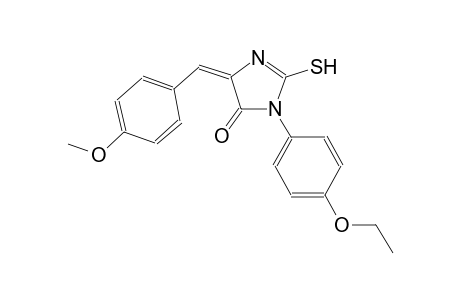 (5E)-3-(4-ethoxyphenyl)-5-(4-methoxybenzylidene)-2-sulfanyl-3,5-dihydro-4H-imidazol-4-one