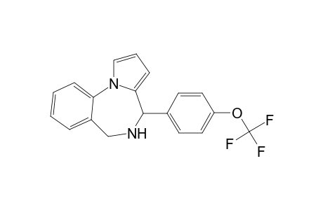 4-[4-(trifluoromethoxy)phenyl]-5,6-dihydro-4H-pyrrolo[1,2-a][1,4]benzodiazepine