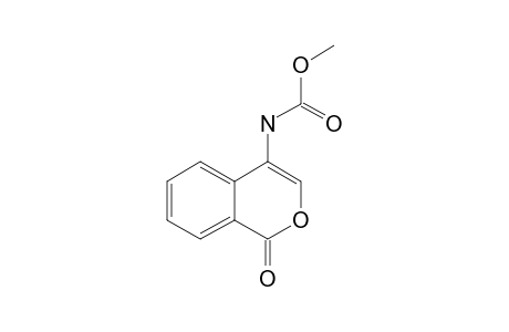 4-METHOXYCARBONYLAMINO-1H-2-BENZOPYRAN-1-ON