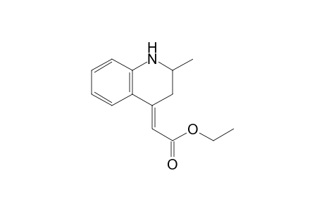 4-(Ethoxycarbonyl)methylidene-1,2-dihydro-2-methylquinoline