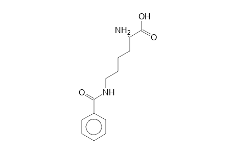 2-Amino-6-benzamidohexanoic acid