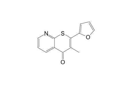 2-(2-Furyl)-3-methyl-4H-thiopyrano[2,3-b]pyridine-4-one