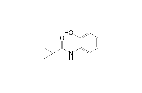 2,2-Dimethyl-N-(2-methyl-6-oxidanyl-phenyl)propanamide
