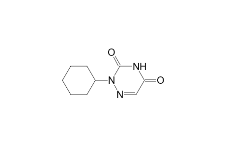 1,2,4-Triazine-3,5(2H,4H)-dione, 2-cyclohexyl-