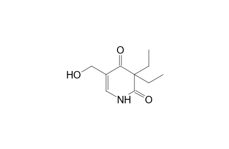 3,3-diethyl-5-(hydroxymethyl)-2,4(1H,3H)-pyridinedione
