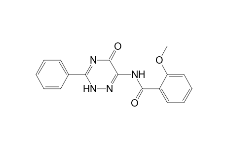 Benzamide, N-(2,5-dihydro-5-oxo-3-phenyl-1,2,4-triazin-6-yl)-2-methoxy-