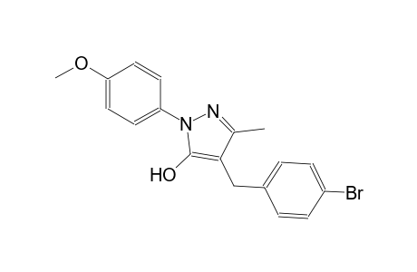 1H-pyrazol-5-ol, 4-[(4-bromophenyl)methyl]-1-(4-methoxyphenyl)-3-methyl-