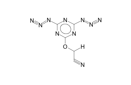 2,4-DIAZIDO-6-CYANOMETHOXY-1,3,5-TRIAZINE