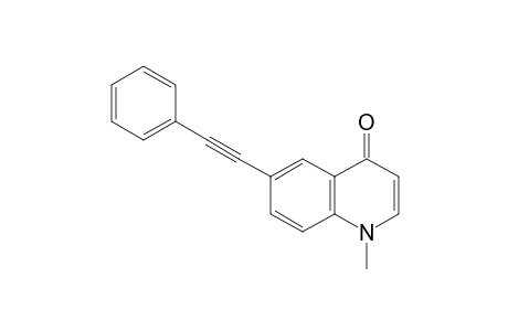 1-Methyl-6-(phenylethynyl)quinolin-4-one