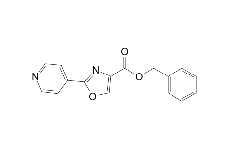 Benzyl 2-(pyridin-4-yl)oxazole-4-carboxylate