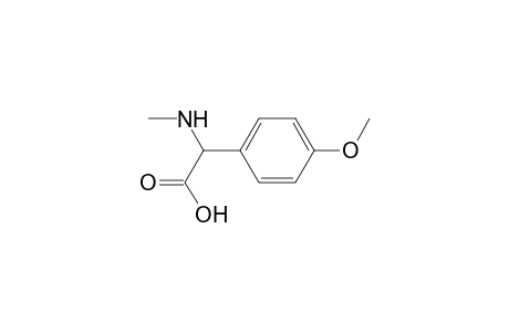 2-(4-Methoxyphenyl)-2-(methylamino)acetic acid