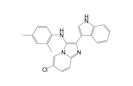 6-chloro-N-(2,4-dimethylphenyl)-2-(1H-indol-3-yl)imidazo[1,2-a]pyridin-3-amine