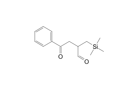 Benzenebutanal, .gamma.-oxo-.alpha.-[(trimethylsilyl)methyl]-