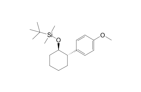 tert-Butyl((trans-2-(4-methoxyphenyl)cyclohexyl)oxy)dimethylsilane