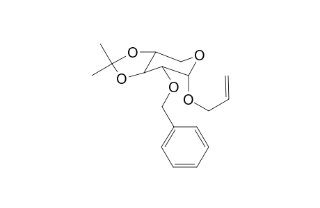 6-Allyloxy-7-benzyloxy-2,2-dimethyl-tetrahydro-[1,3]dioxolo[4,5-c]pyran