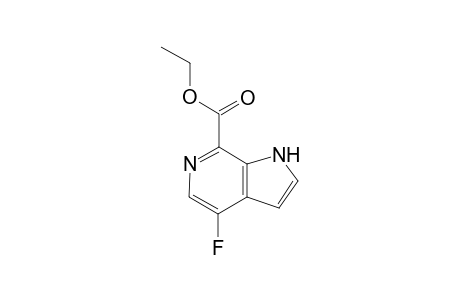 4-fluoro-1H-pyrrolo[2,3-c]pyridine-7-carboxylic acid ethyl ester