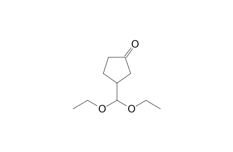 3-(Diethoxymethyl)cyclopentanone