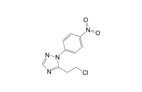 5-(.beta.-Chloroethyl)-1-(p-nitrophenyl)-1,2,4-triazole