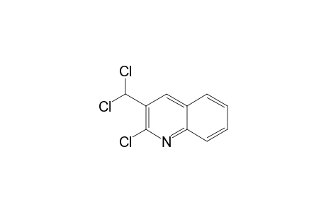 3-[bis(chloranyl)methyl]-2-chloranyl-quinoline
