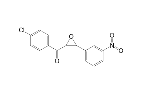 (4-Chlorophenyl)[3-(3-nitrophenyl)oxiran-2-yl]methanone