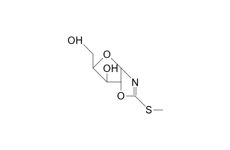 2-Methylthio-(1,2-dideoxy-A-D-xylofurano)(1,2-D)-2-oxazoline