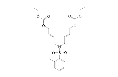 N,N-Bis(4-ethoxycarbonyloxy-2-butenyl)-2-methylbenzenesulfoamide