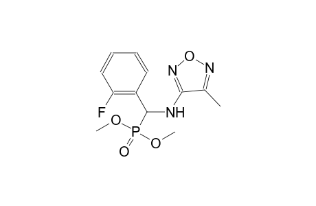 Dimethyl (2-fluorophenyl)[(4-methyl-1,2,5-oxadiazol-3-yl)amino]methylphosphonate