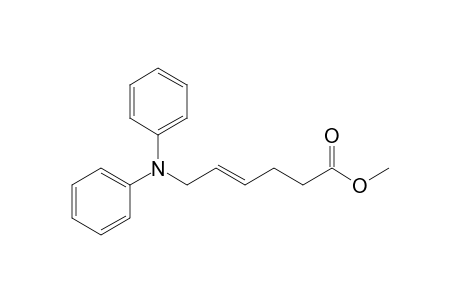 (E)-methyl 6-(diphenylamino)hex-4-enoate