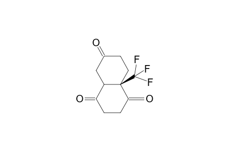 4a.beta.,5,8.8a.beta.-tetrahydro-8a-trifluoromethylnaphthalene-1,4,6(2H,3H,7H)-trione