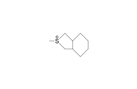 trans-3-Methyl-3-thionia-bicyclo(4.3.0)nonane