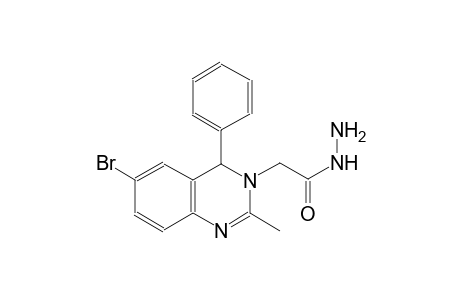 2-(6-bromo-2-methyl-4-phenyl-3(4H)-quinazolinyl)acetohydrazide